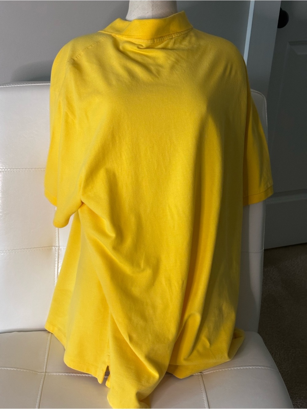 Ralph Lauren Bright Yellow Polo with Sky Blue Signature Pony - Picture 8 of 8